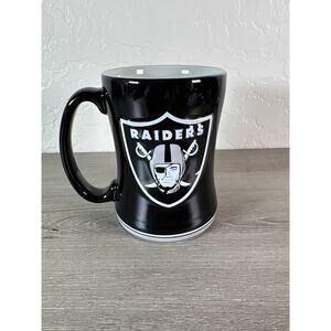 Las Vegas Raider Oakland Boelter Brands 14oz Logo Mug-‎ NFL 2011- EUC